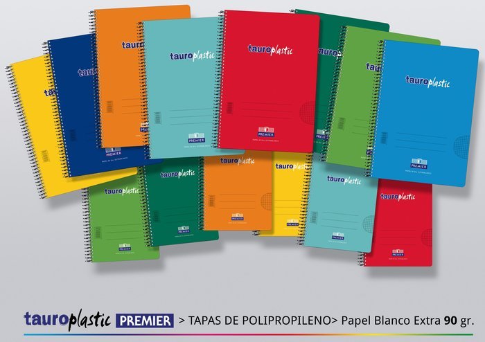 Bloc tauroplastic fº 80H 90GR horizontal azul claro