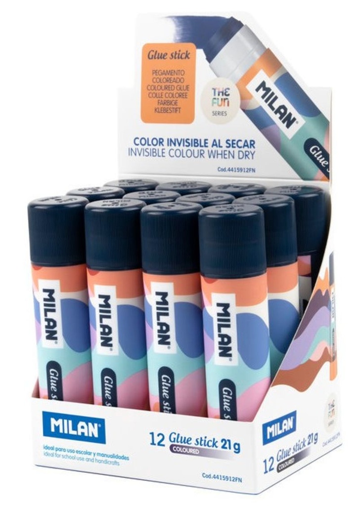 Barras pegamento azul 21G the fun