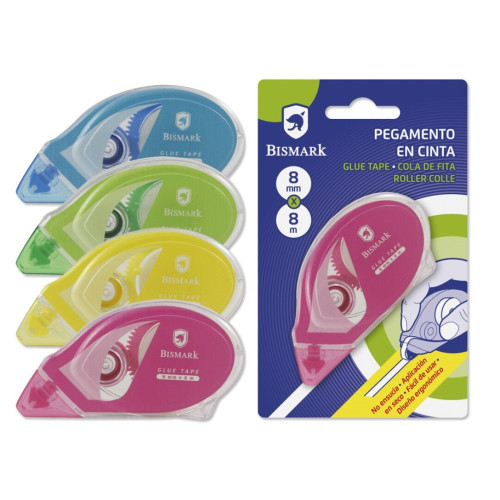 Cinta pegamento bismark 8MX8MM bismark 330379