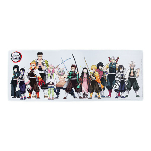 Alfombrilla de escritorio demon slayer personajes 30CM x 80CM paladone redstring PP11693DE