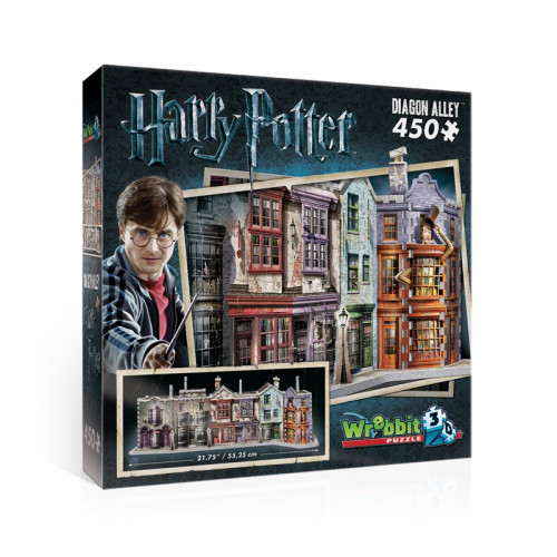 Harry potter puzzle 3D callejón diagon wrebbit redstring W3D-1010