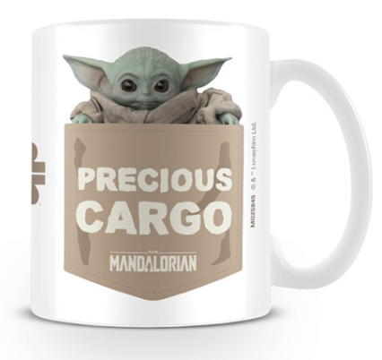 Taza blanca the mandalorian precious cargo pyramid international redstring MG25845
