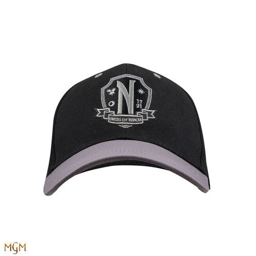 Gorra con visera nevermore academy negra 54-60 cm (circunferencia) cinereplicas redstring CR2671