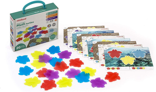 Translucent math turtles miniland 32161
