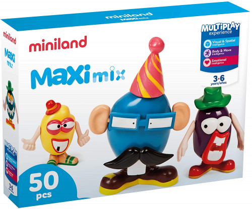 Juego maximix 50 piezas miniland 97115