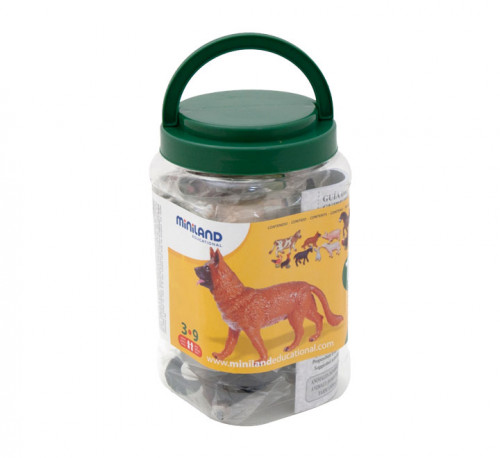 Juego animales granja 11 figuras miniland 27420