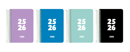 Agenda escolar 2025-2026 teens tapa plastico 4º dia pagina enri 400195414