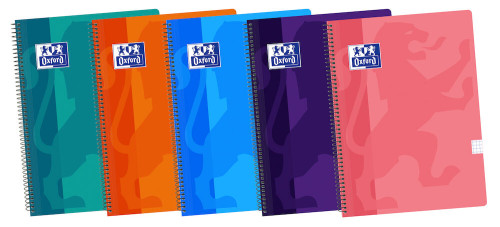 Oxford 400088603 cuaderno y block 80 hojas colores surtidos