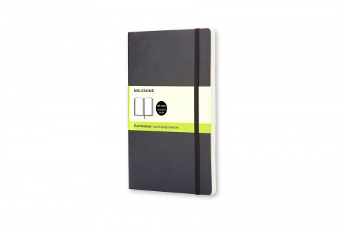 Libreta clasica tapa blanda negra p (9X14CM) lisa moleskine QP613
