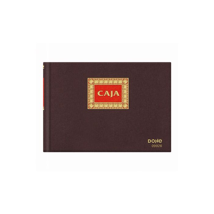 Libro contabilidad dohe caja 09926 cuarto apaisado 100H