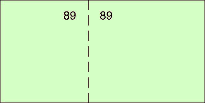 Talonario caja 1/6 del cuarto t-29 paquete verde