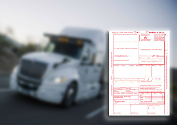 Talonario autocopiativo cmr