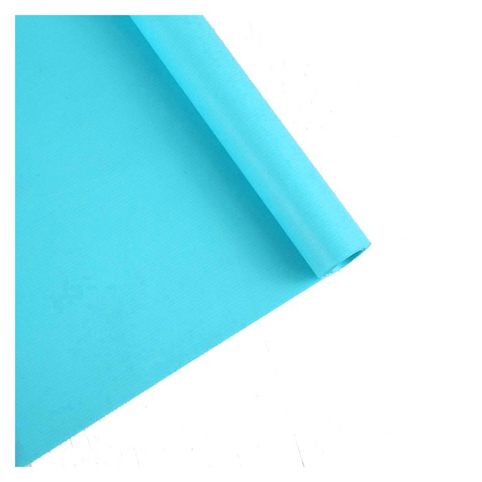 Papel kraft sadipal verjurado fusion 1X5M 65G azul turquesa