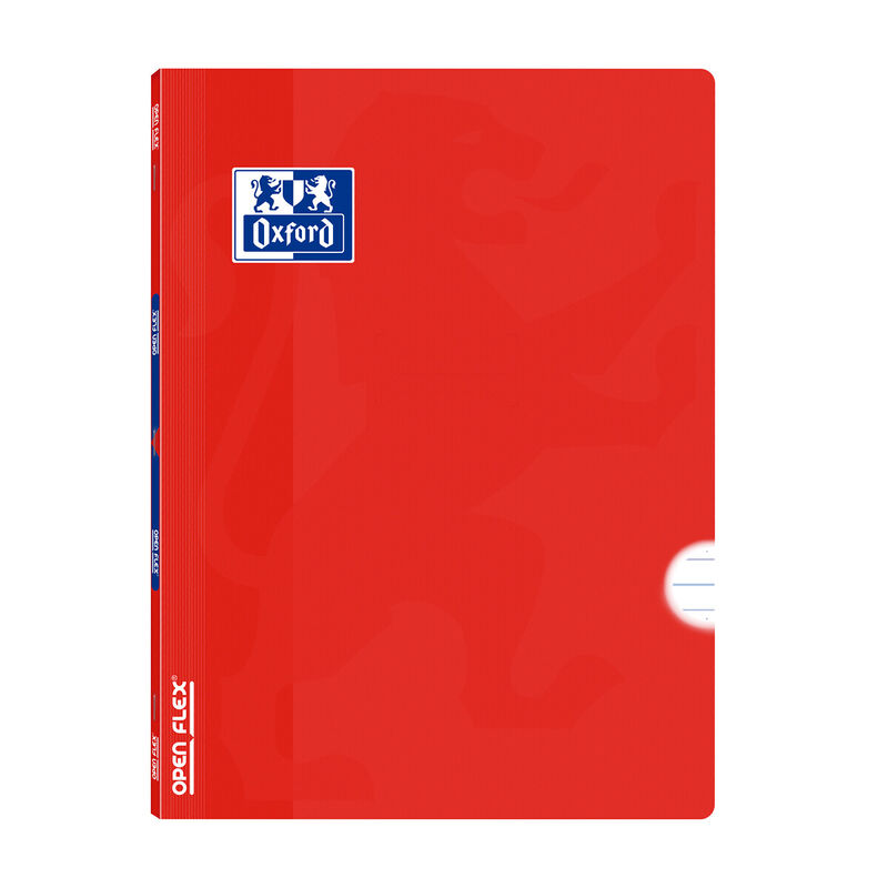 Libreta grap. openflex A4 48H 90G 1LIN tp rojo