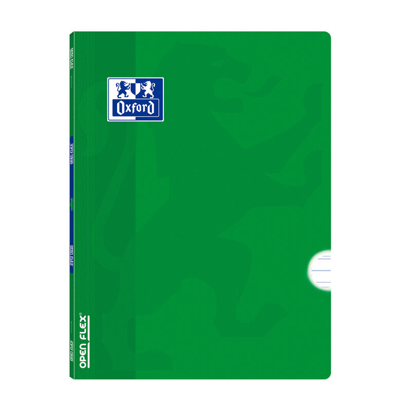 Libreta grap. openflex A4 48H 90G p.3, 5 tp verde