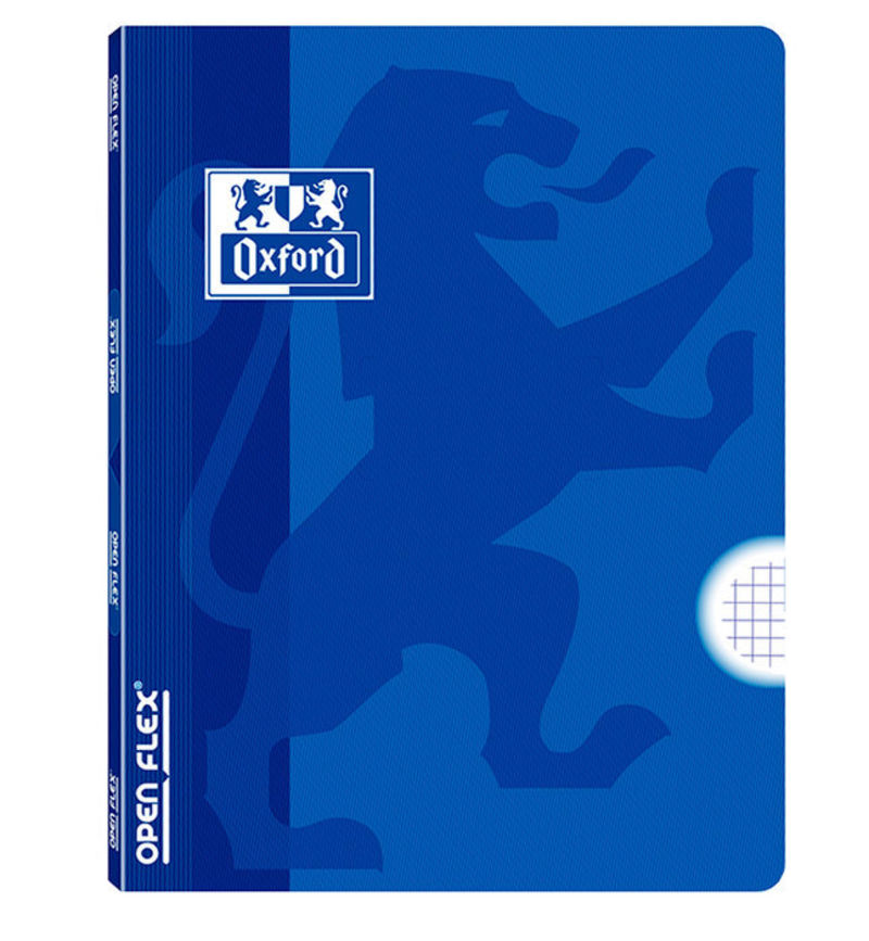 Libreta openflex A4 48H cuad.4X4 azul