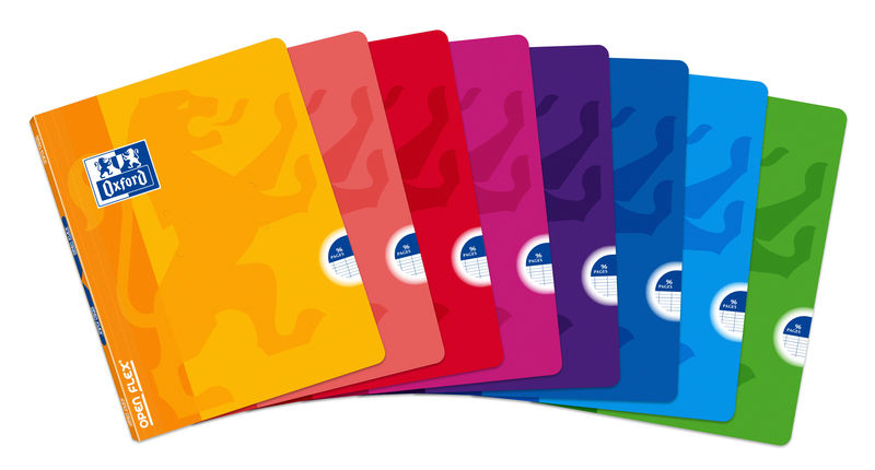 Libreta openflex tapa plastico A5 48H seyes surtido r: 100105021