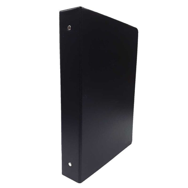 Carpeta 4 anillas folio 40MM pvc escolar negro