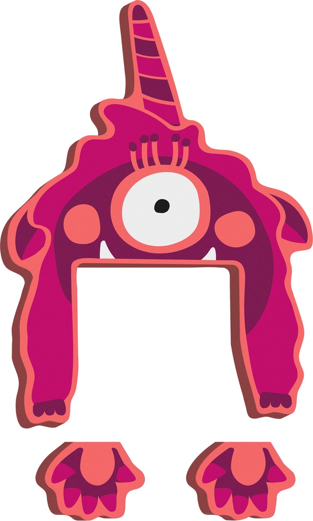 Abc letras monstruo gaga