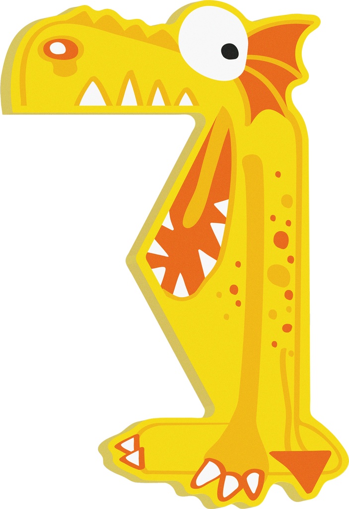 Abc letras monstruo murphy