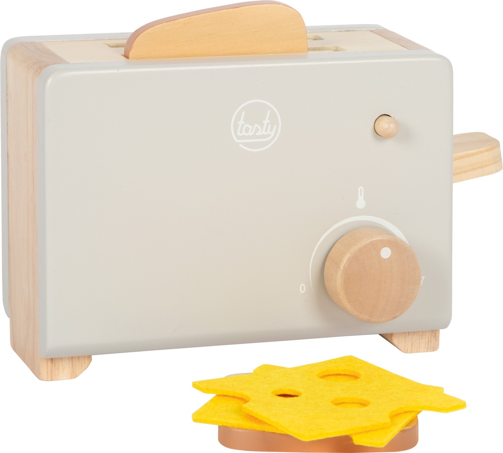 Set de tostadora gris "tasty"