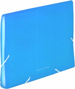 Carpeta clasificadora fuelle A4 13DPTO azul claro
