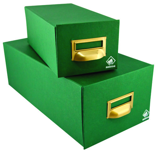 Fichero 250X190X350 carton forrado geltex nº 5 1000 fichas