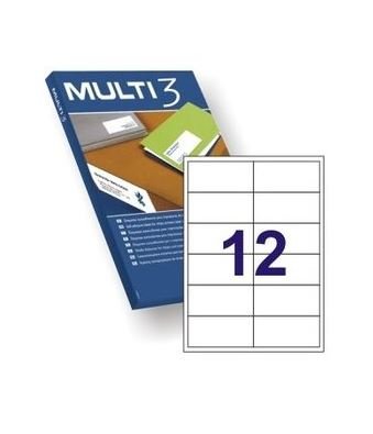 Etiqueta multifuncion 97X42,4 100 hojas MULTI3