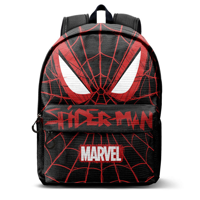 Mochila con bolsillo frontal spiderman vision
