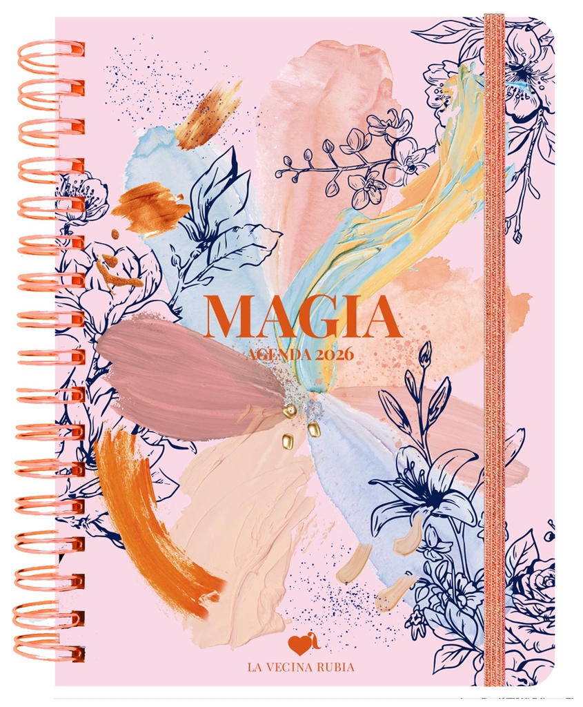 Agenda anual diaria 2026 La Vecina Rubia