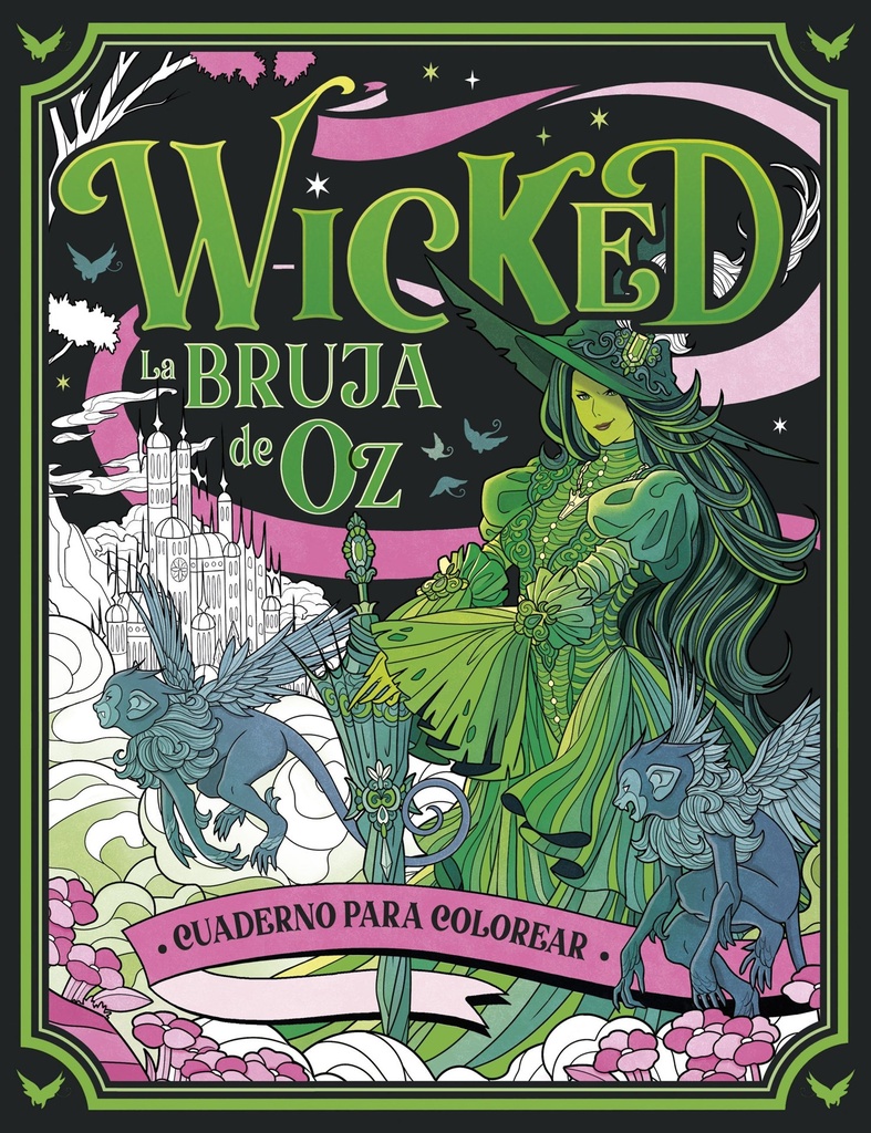 Wicked. Cuaderno para colorear