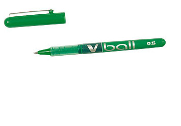 [BL-VB5-G] Roller tinta liquida v-ball 0.5MM verde PILOT bl-VB5G