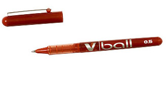[BL-VB5-R] Roller tinta liquida v-ball 0.5MM rojo PILOT bl-VB5-r
