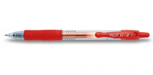 [BL-G2-7-R] Boligrafo roller gel retrac.g-2 rojo PILOT bl-G2-7-r
