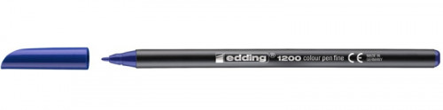 [1200-03] Rotulador punta fina 1200 azul EDDING 1200-03