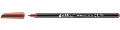 [1200-07] Rotulador punta fina 1200 marron EDDING 1200-07