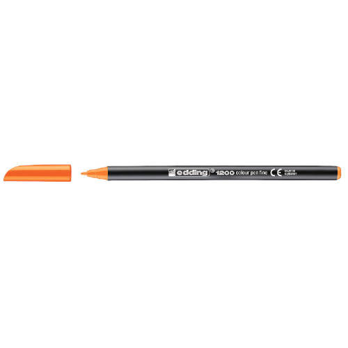 [1200-66] Rotulador punta fina 1200 naranja fluorescente EDDING 1200-66