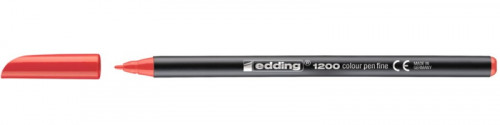 [1200-02] Rotulador punta fina 1200 rojo EDDING 1200-02
