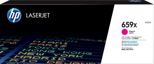 [W2013X] HP laserjet cartucho de tóner original 659X magenta de alta capacidad