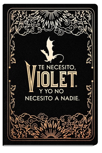 [978-84-19434-00-5] Diario oficial de Alas de sangre: Te necesito, Violet.