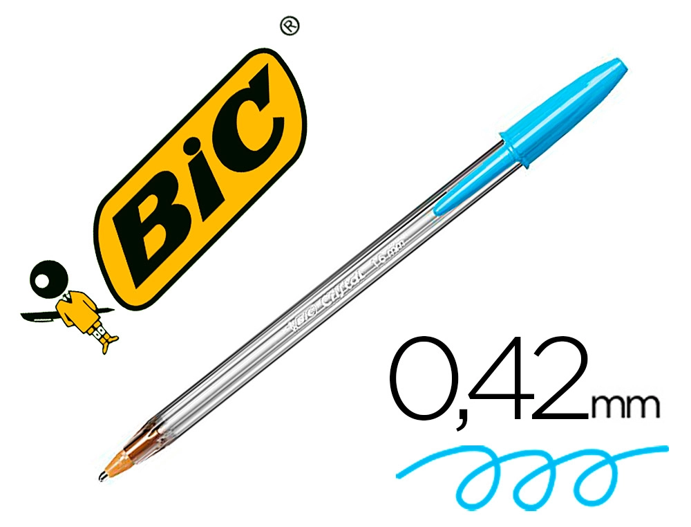 [929074] Boligrafo BIC fun 1,6 mm azul