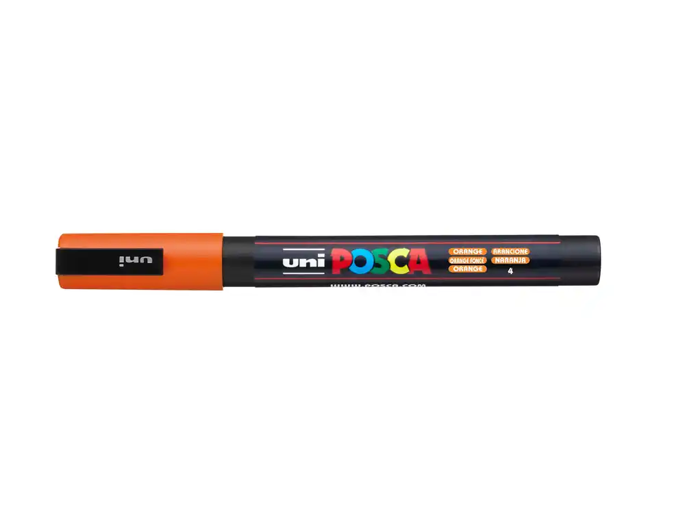 [284604000] Rotulador uni POSCA pc-3M naranja