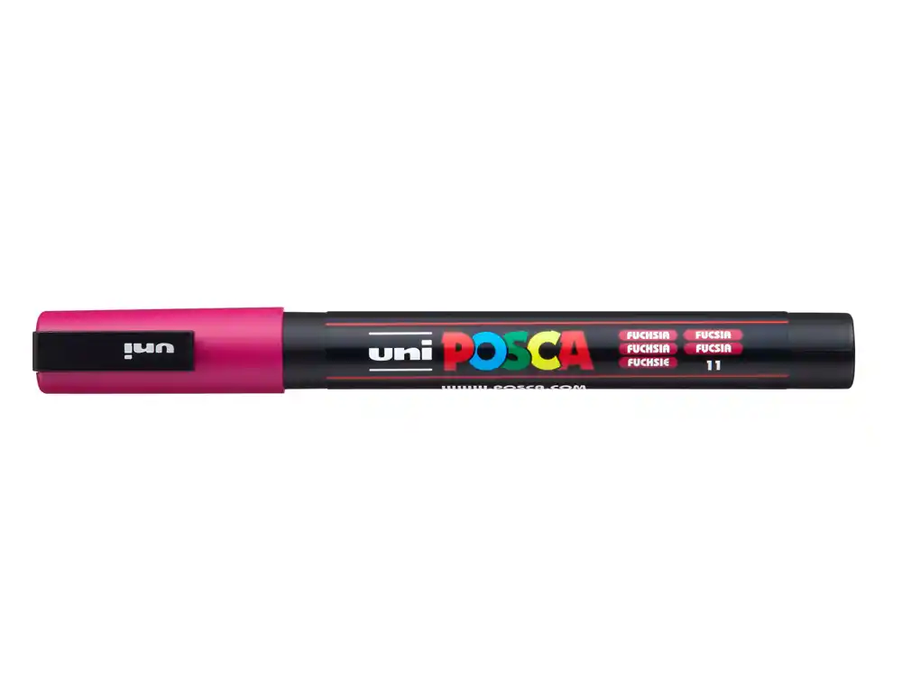[284935000] Rotulador uni POSCA pc-3M fucsia