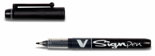 [SW-VSP-B] Rotulador vsignpen punta fibra negro PILOT sw-vsp-b