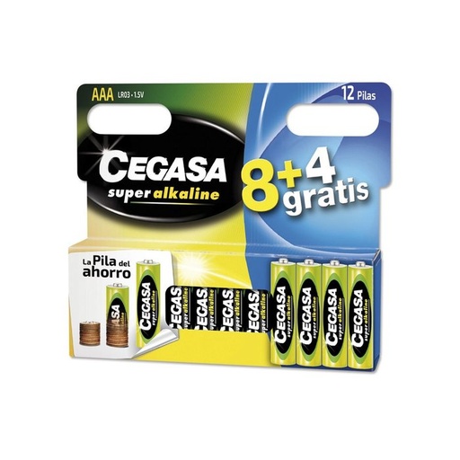 [106710] Pilas CEGASA mpck LR03 8+4 grts s,alk 2011