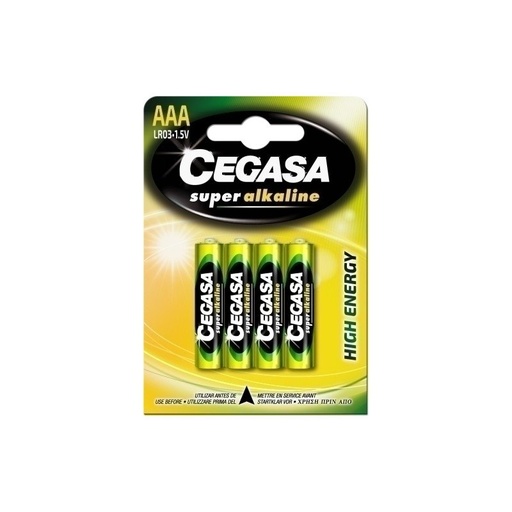 [101281] Pilas CEGASA alc LR03 ultra alkaline blister 8 uds