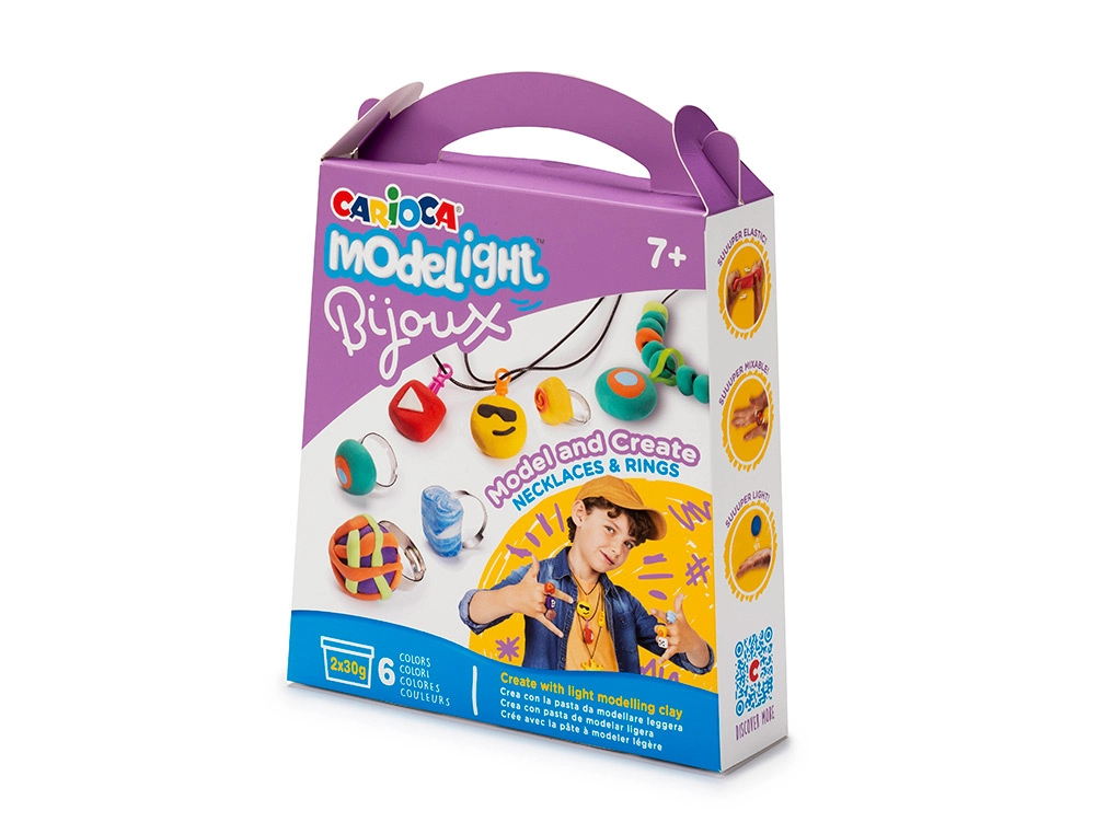 [43327] Pasta de modelar CARIOCA modelight bijoux anillos