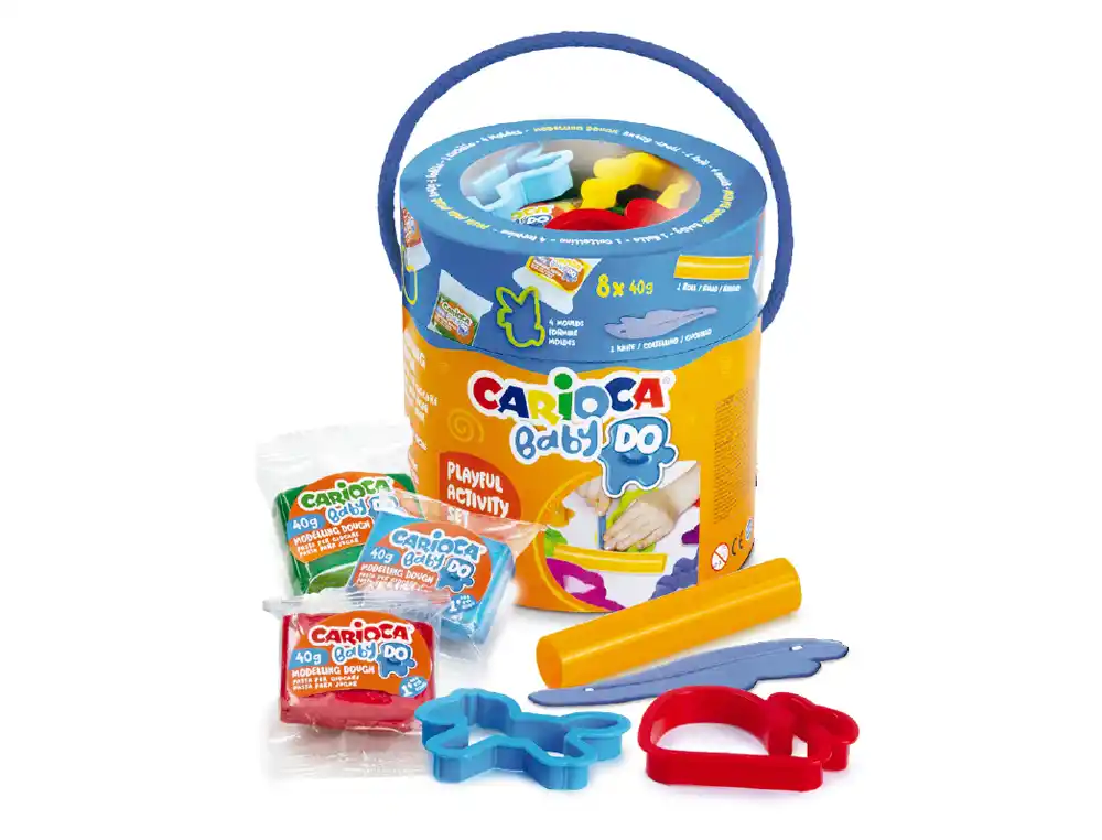 [43189] Pasta de modelar CARIOCA baby do playset 10 piezas