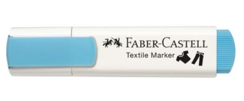 [159530] Blíster con 5 marcadores textiles colores baby-party faber castell 159530