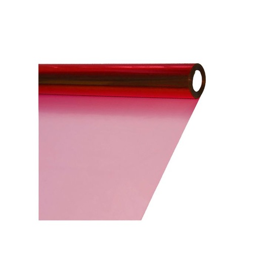 [150100023] Papel celofan rollo 25 pliegos 50X65 30G rojo